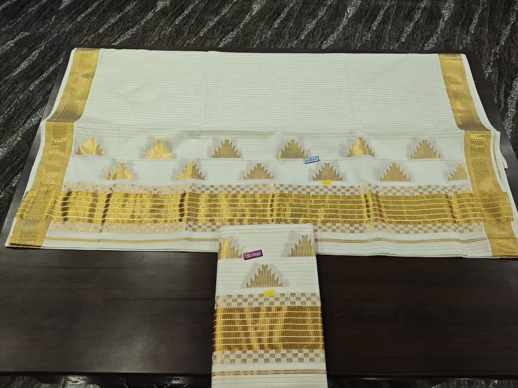 Traditional Kerala saree
